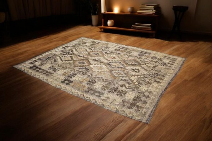 Kilim Tradicional Marrom Claro